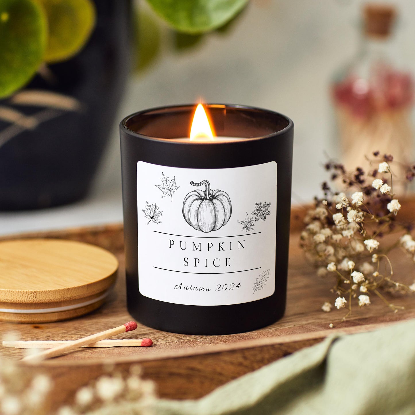 Pumpkin Spice Soy Wax Candle, Autumn Candle gift for friend, Cosy Autumn Scented Candle, Cosy Fall Gift for Friend, Autumn Home Decor Birthday Gift Cute Halloween Candle, Gift for Mum, Autumn 2024, Autumn Gift for Wife, Autumn Vibes Home Decoration