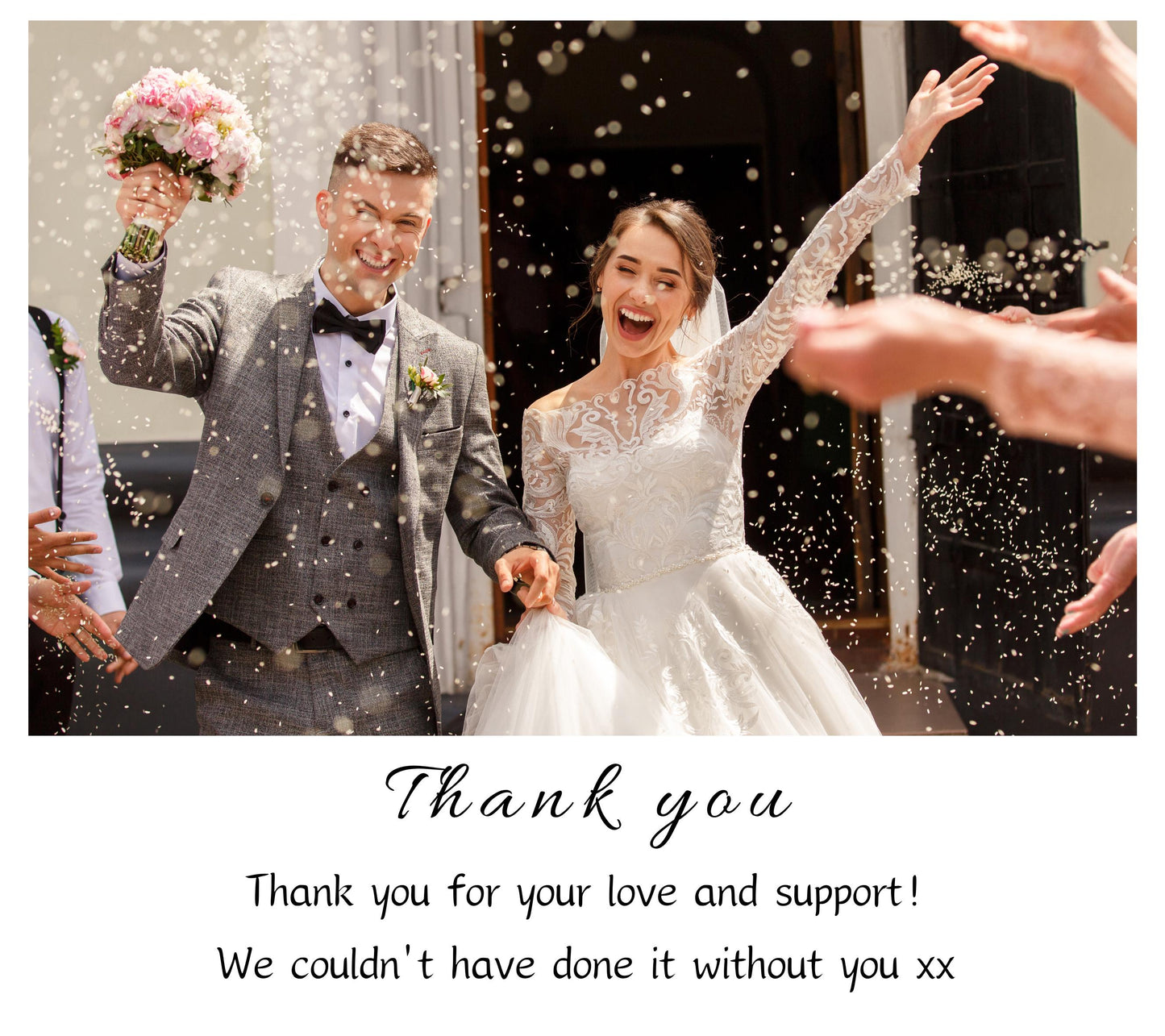 Personalised Thank You Candle Gift Set, Thank You Photo Candle For Wedding, Thank You Mother of the Bride, Thank You Mother of the Groom, Thank You Wedding Gift, Thank you for your help