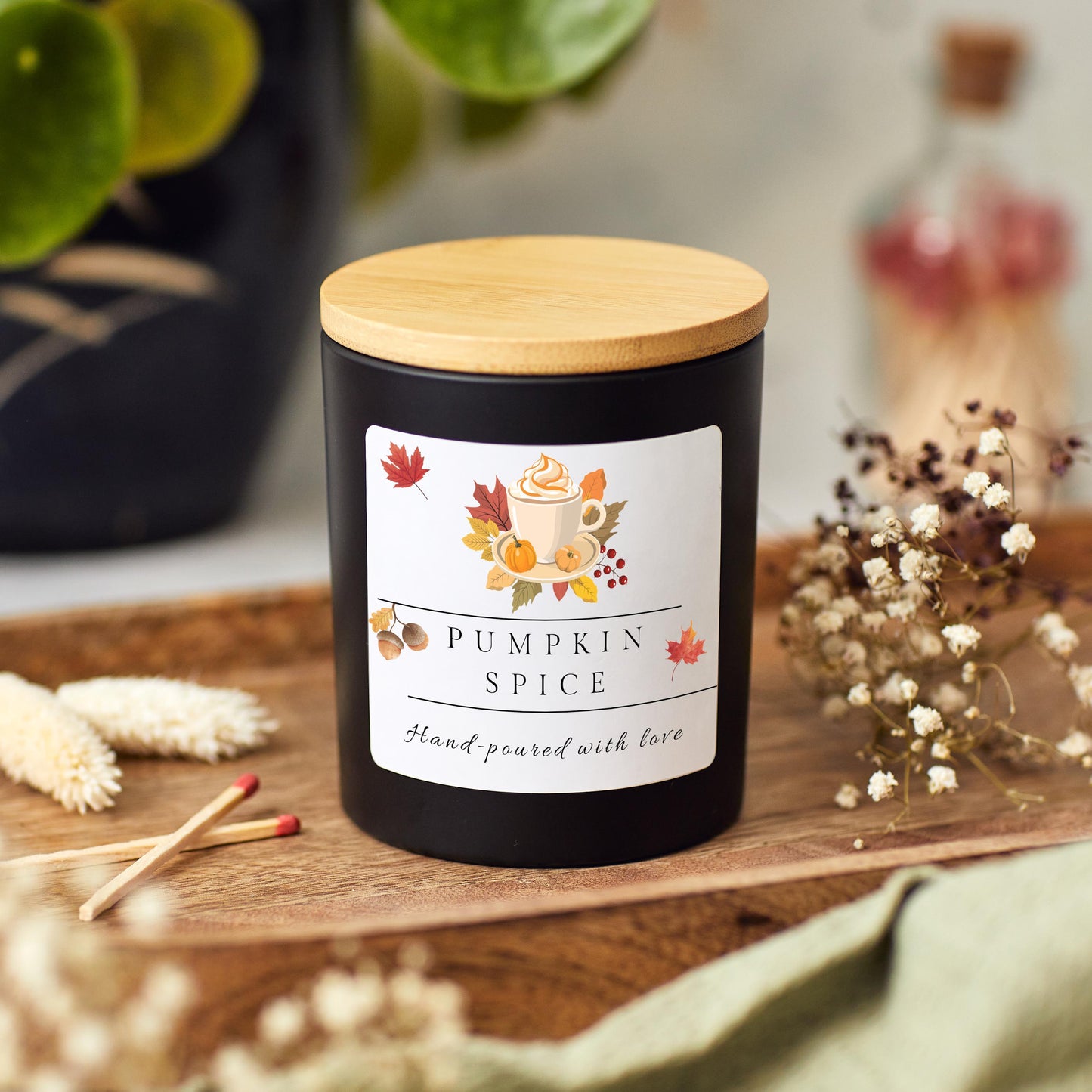 Pumpkin Spice Soy Wax Candle, Autumn Candle gift for friend, Cosy Autumn Scented Candle, Cosy Fall Gift for Friend, Autumn Home Decor Birthday Gift Cute Halloween Candle, Gift for Mum, Autumn 2024, Autumn Gift for Wife, Autumn Vibes Home Decoration