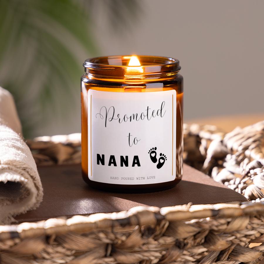 Promoted to Nana Funny Pregnancy Announcement, Personalised New Baby Gift, Pregnancy Reveal, New Baby Announcement, Gift Box for New Grandma