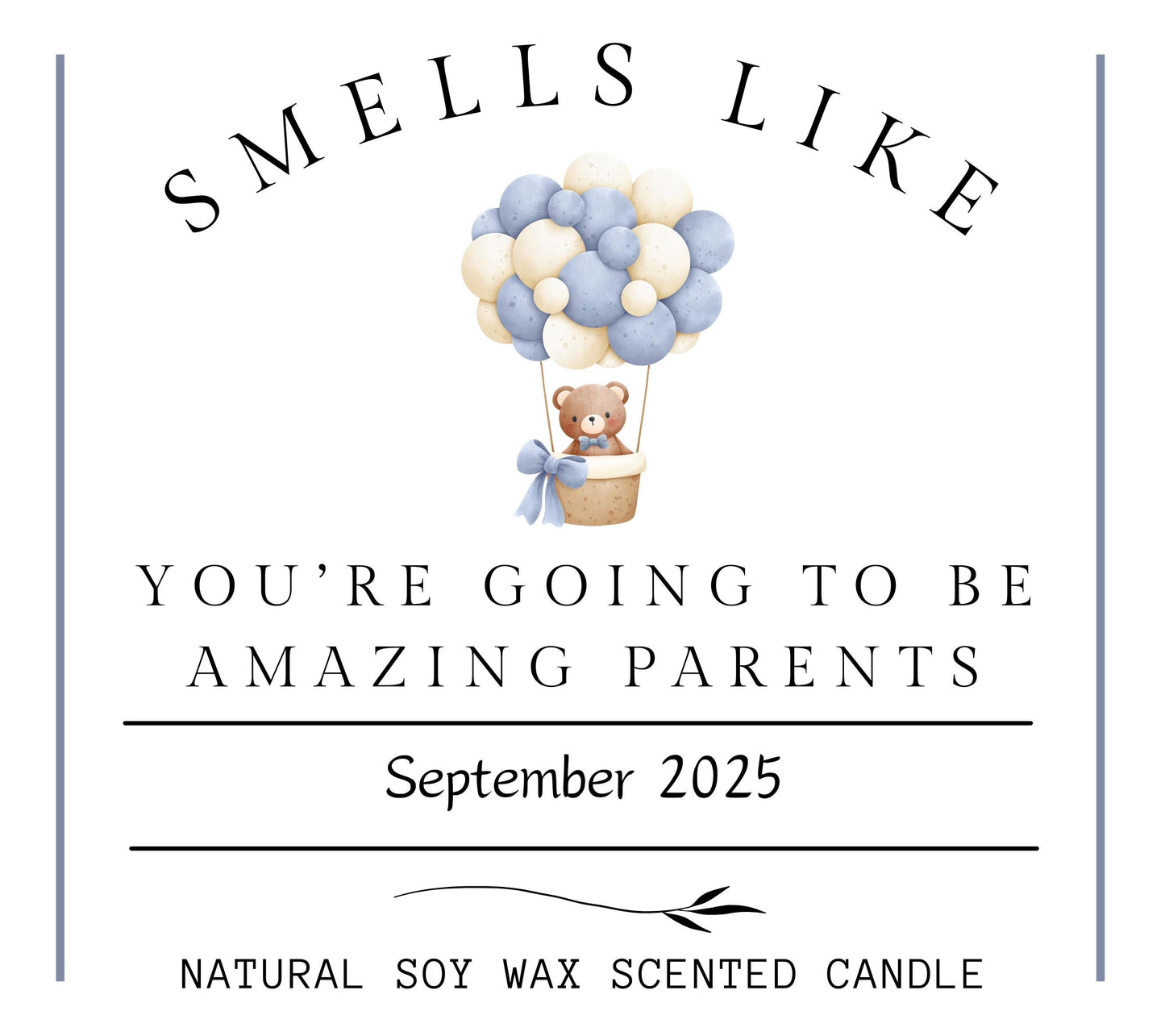 New Parents Gift For Friends, Baby Shower Candle Gift, Parents to Be Gift, Mum to Be Present, Expecting Parents Gift, First Time Parents