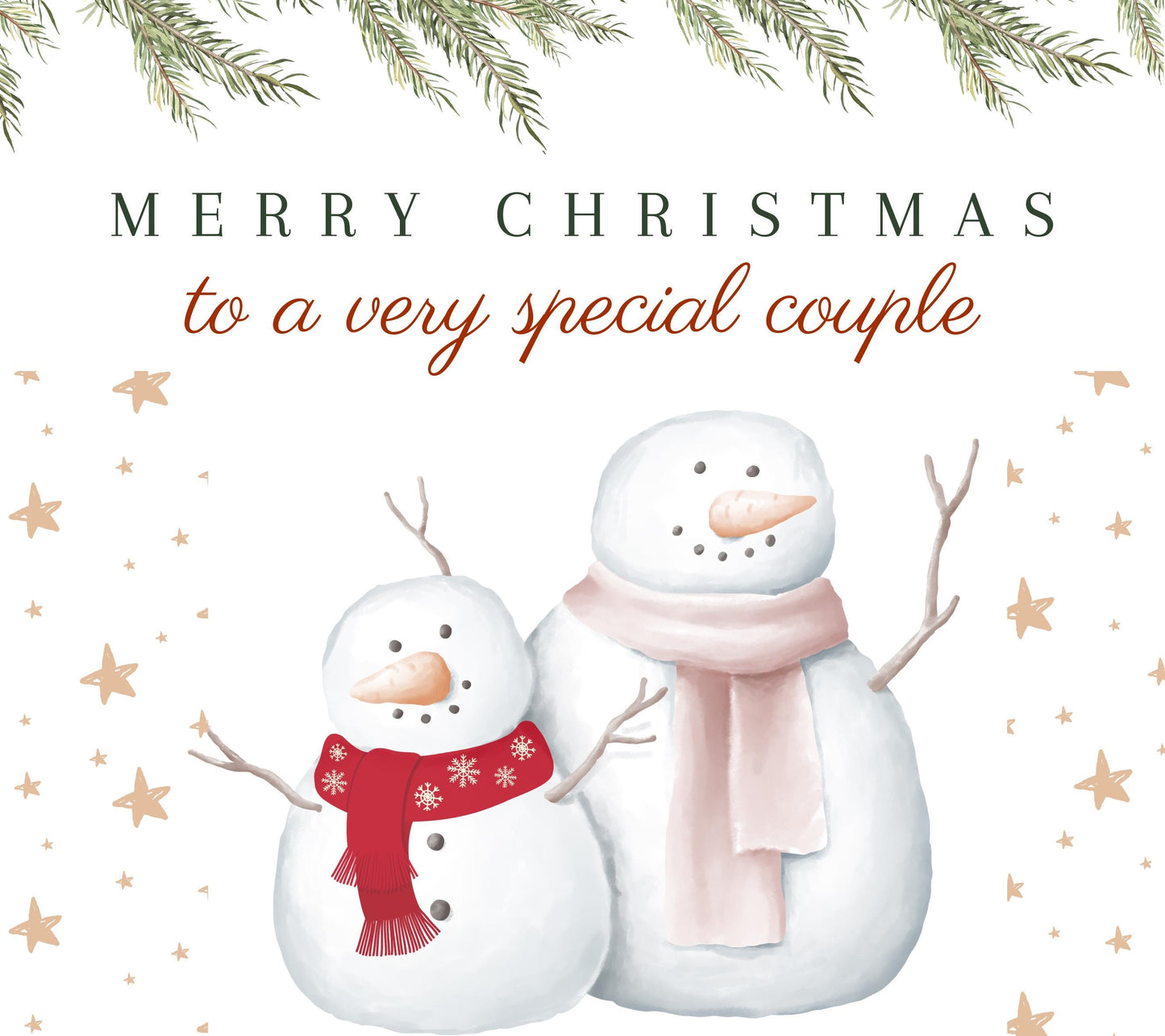 Unique Christmas Gift for Couples First Christmas, Christmas Candle for a Special Couple, Romantic Christmas Eve Gift for Couples