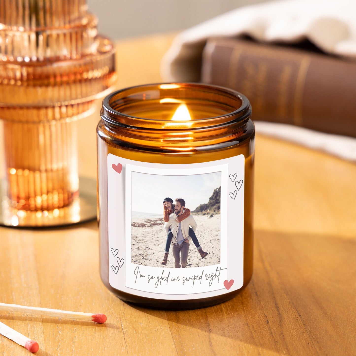 personalised valentine's day scented candle - Personalised Gift for Him Funny Valentines