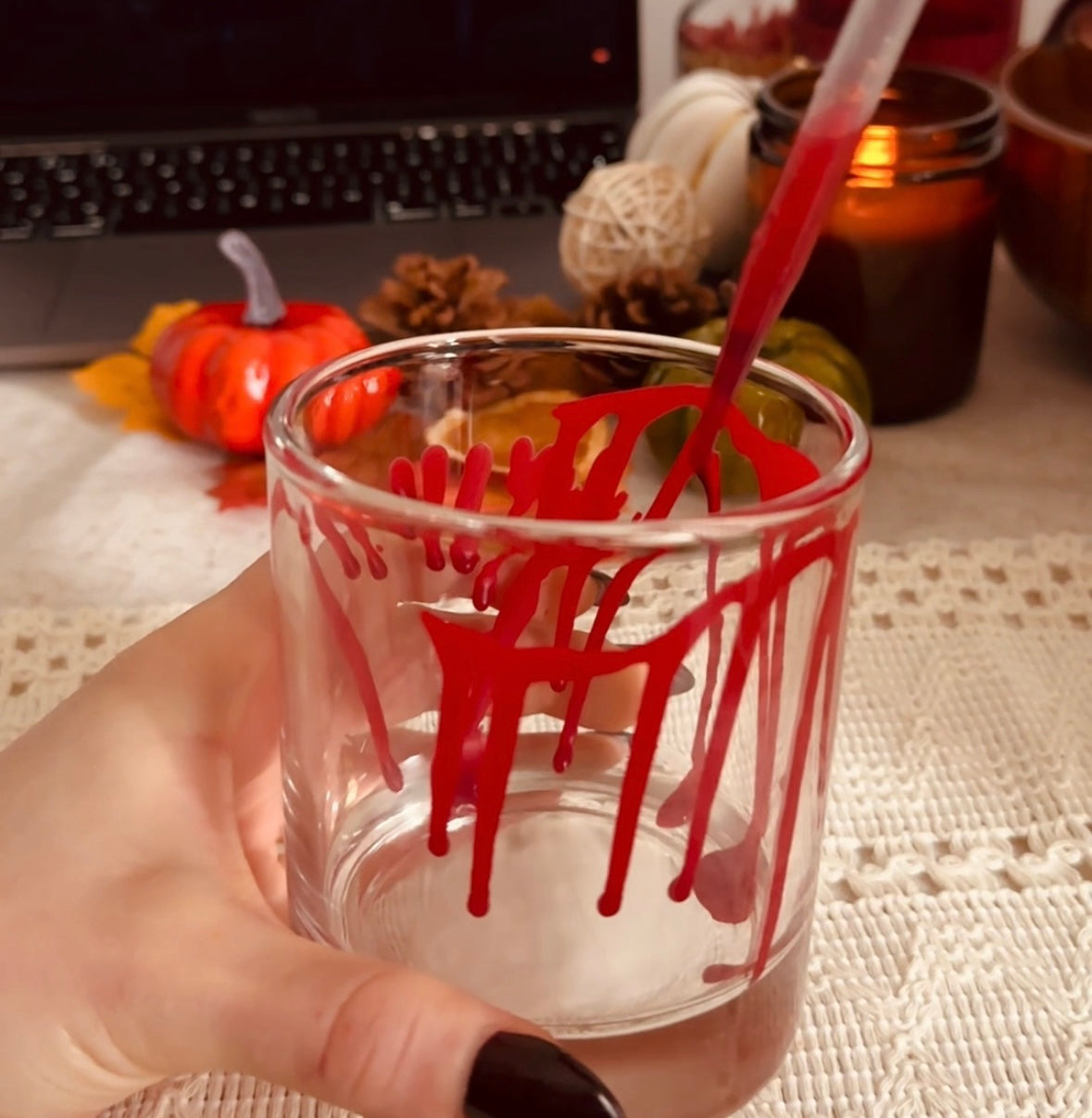 TIKTOK Trending - Halloween Bloody Candle