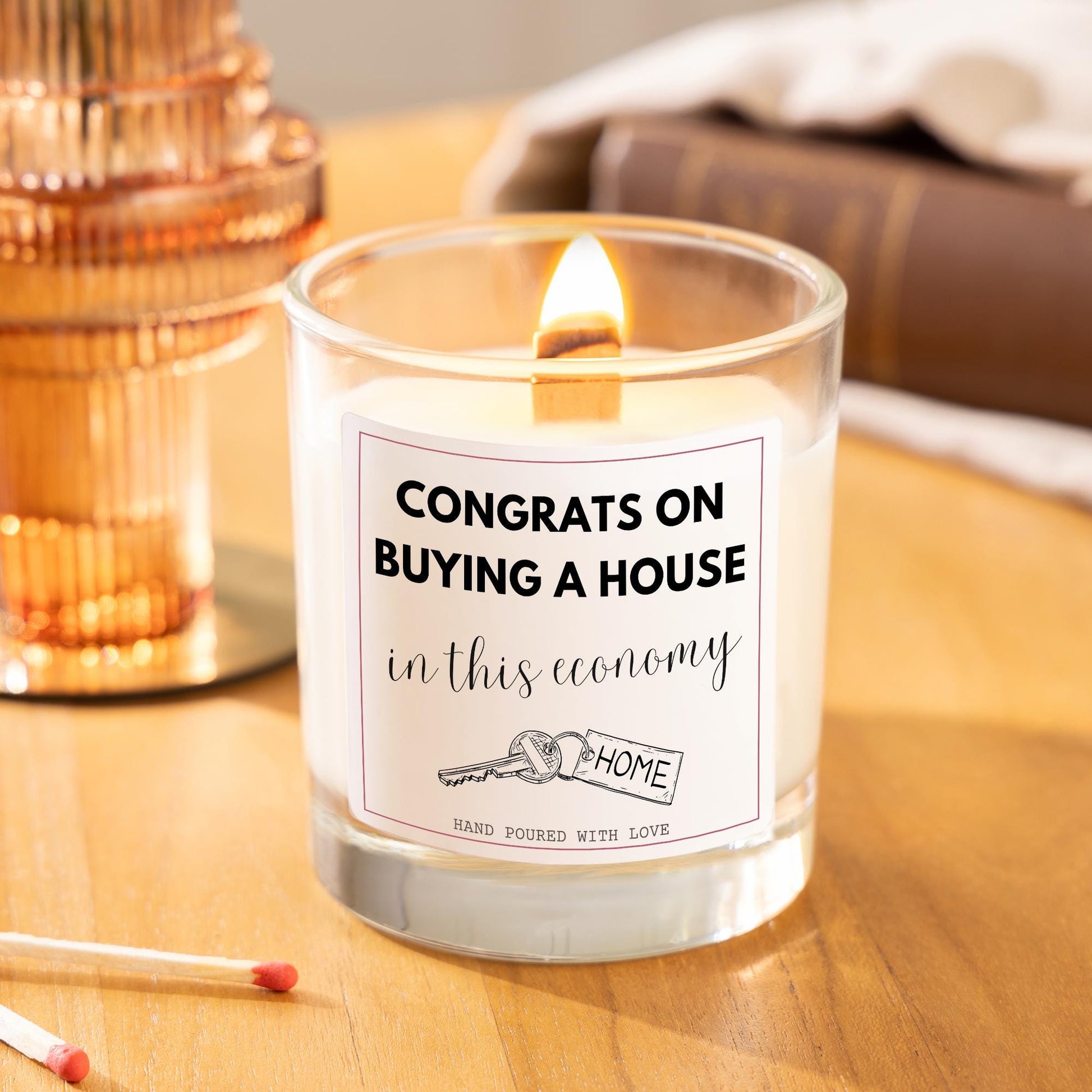 New Home Candle, Funny Housewarming Gift, First Home Gift for Couple, A House in this Economy, Home Sweet Home, Unique Housewarming Gift, First Apartment Gift, Welcome Home Gift, Cozy Home Gift, New Place Gift, New Nest Gift, Relocation Gift,