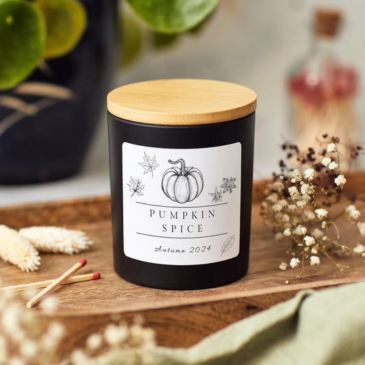 Pumpkin Spice Soy Wax Candle, Autumn Candle gift for friend, Cosy Autumn Scented Candle, Cosy Fall Gift for Friend, Autumn Home Decor Birthday Gift Cute Halloween Candle, Gift for Mum, Autumn 2024, Autumn Gift for Wife,  Autumn Vibes Home Decoration