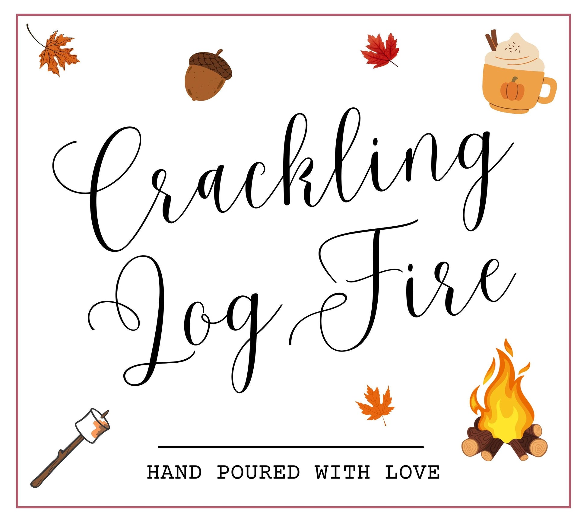 Crackling Log Fire Cosy Autumn Candle, Cute Halloween Decor, Cosy Fall Decor, Autumn Home Decor Candle, Autumn Decoration, Cosy Gift, Autumn Inspiration, Fall Gift, Halloween Pumpkin Decor, Fall Decor