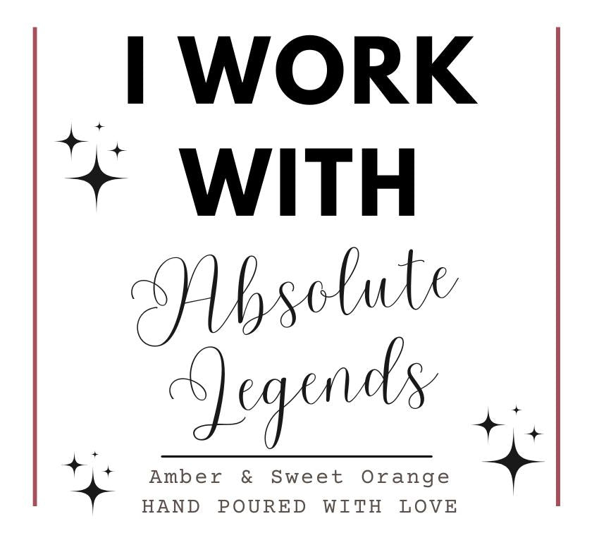 Gifts for Colleagues, I work with legends boss team leader gift, Funny Manager Birthday Gift, Coworker Gift, Work Friend Christmas Office Secret Santa, Work Bestie Gift, Team Appreciation Present, Funny Office Holiday Gift for Colleague