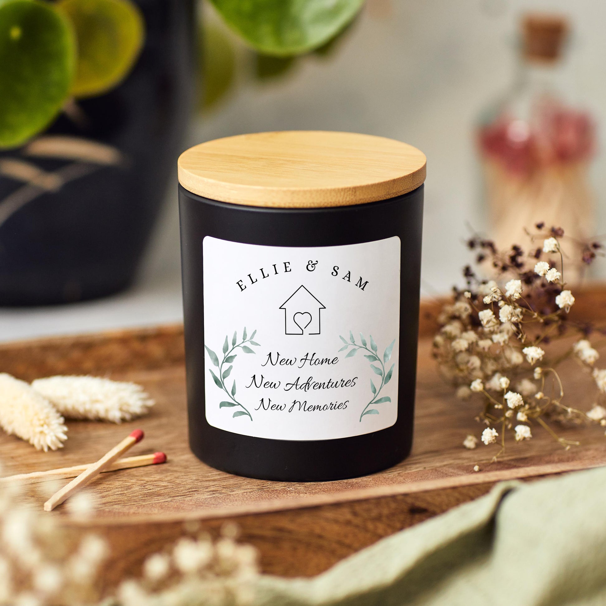New Home Gift, Housewarming Candle Gift for Couple, Gifts for home, Moving Gift New Home for Friend, First Home Gift, New Memories Adventure