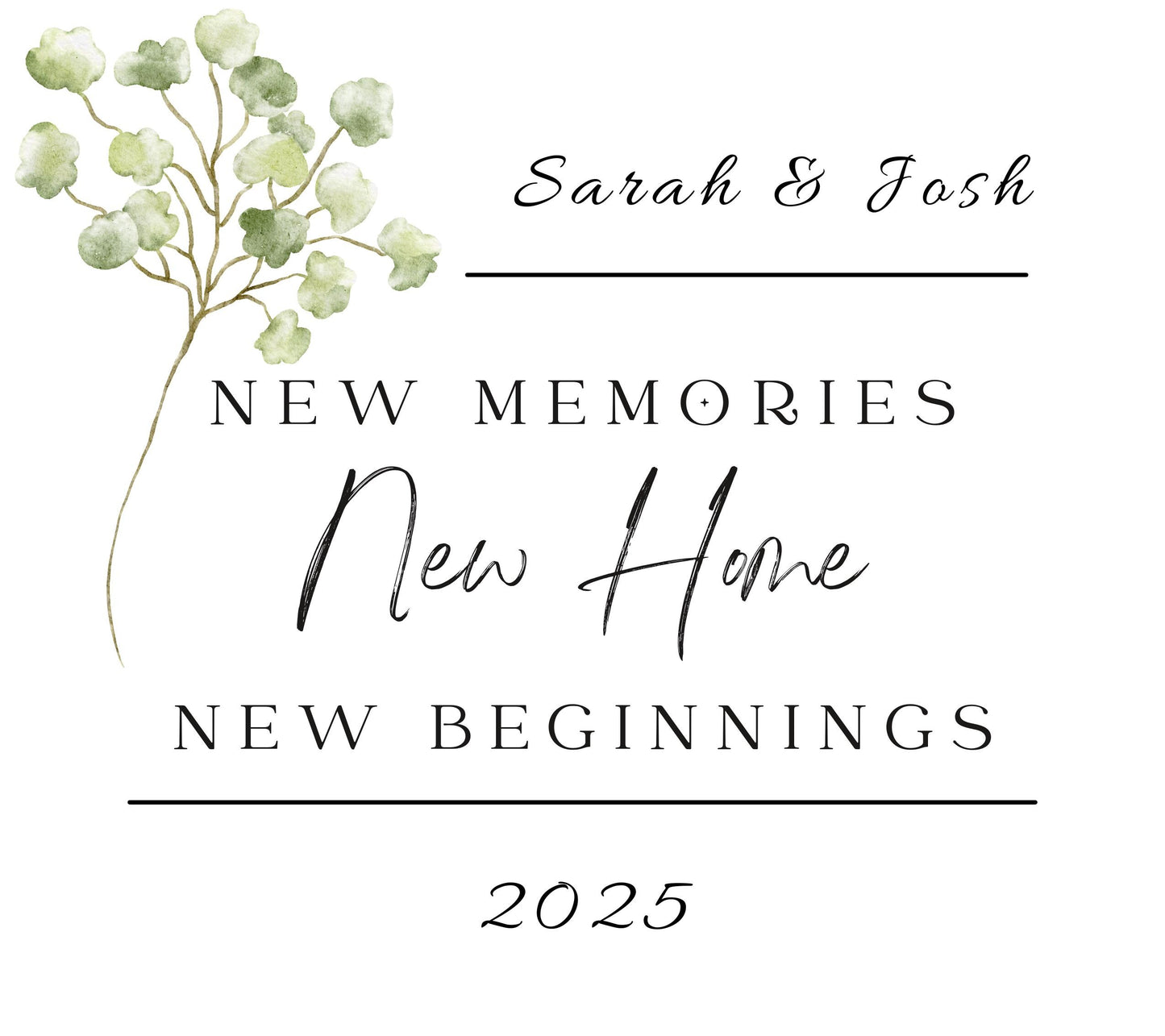 New Home Gift, Personalised Housewarming Candle Gift for Couple, Gifts for home, Moving Gift for Friend, First Home Gift, New Beginnings
