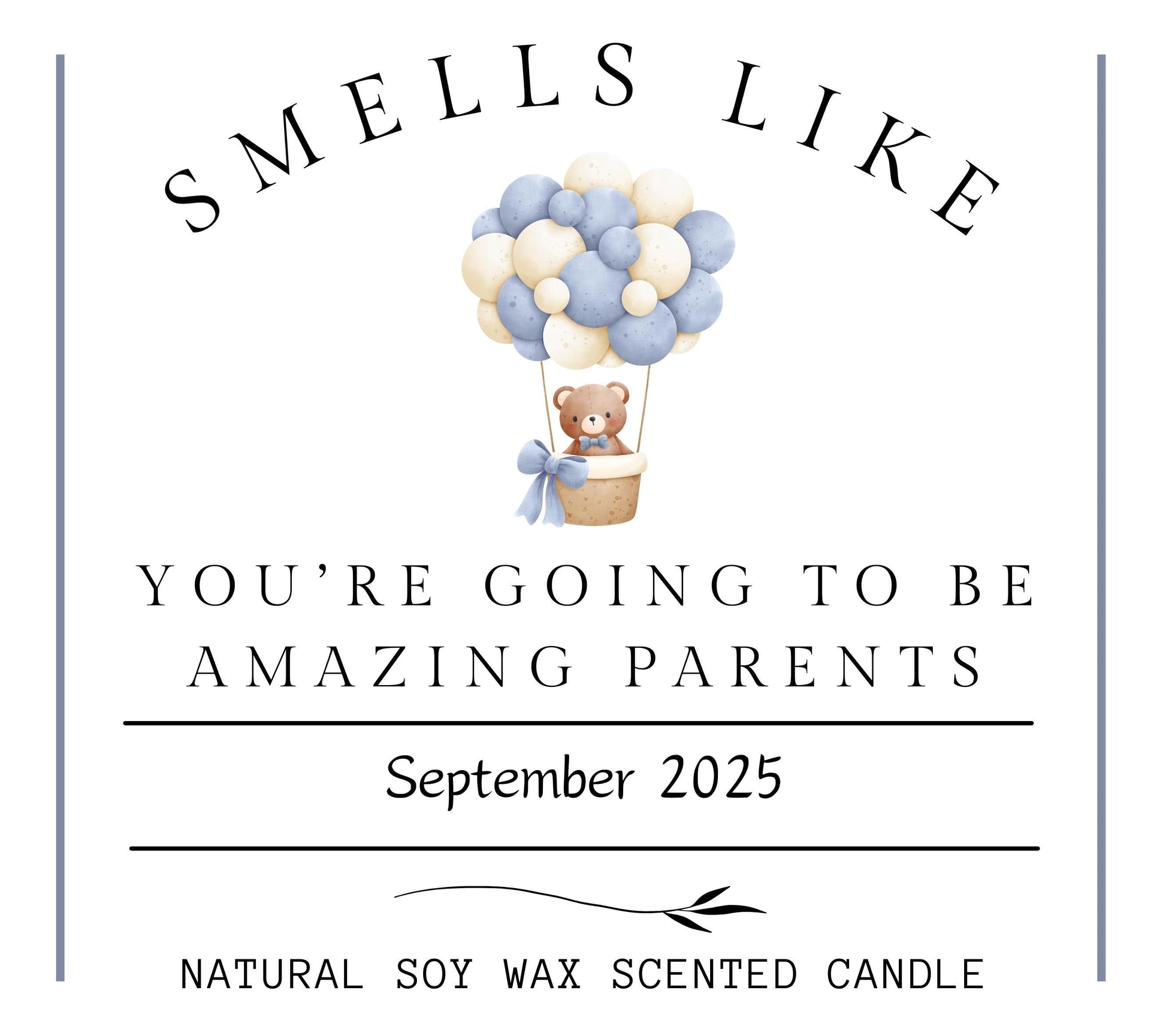 New Parents Gift For Friends, Baby Shower Candle Gift, Parents to Be Gift, Mum to Be Present, Expecting Parents Gift, First Time Parents