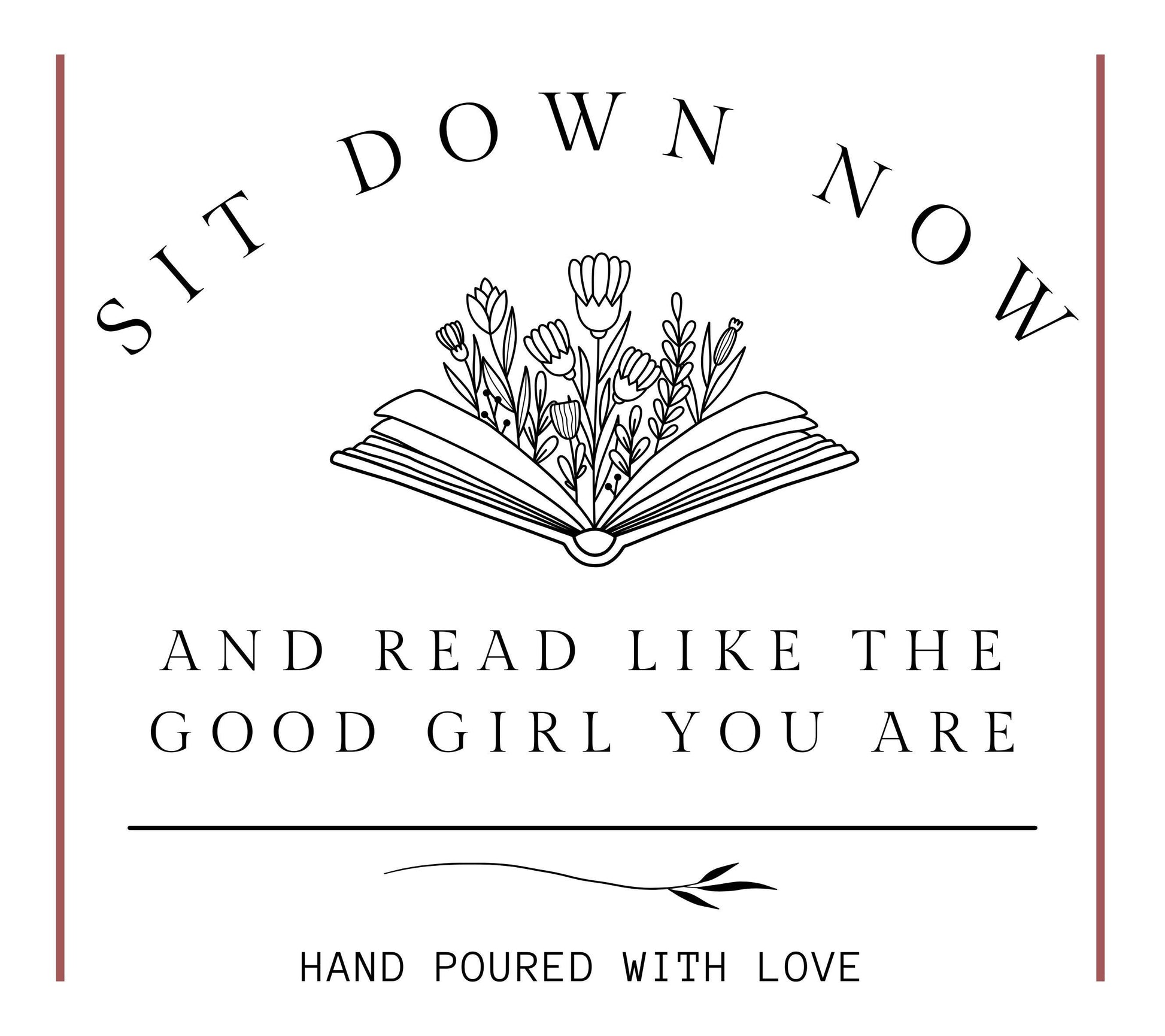 Smut Reader Candle Gift, Funny Book Lover Present, Smut Book, Spicy Book Reader, Smut Lover, Dark Romance Reader, Spicy Bookish Candle Gifts