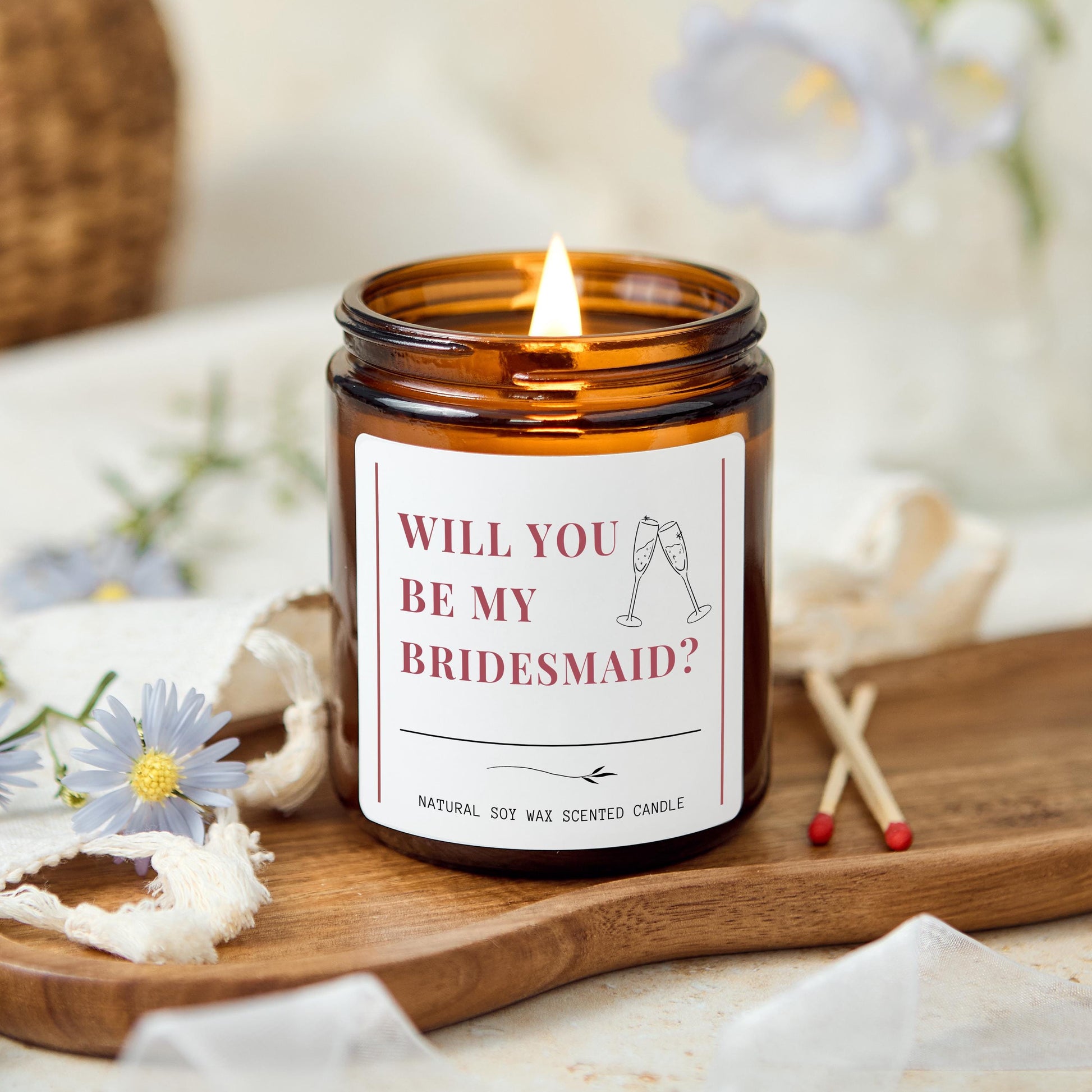Bridesmaid, Maid of Honour & Flower Girl Proposal Pamper Hamper Gift Box, Bridal Party, Will You Be My Bridesmaid