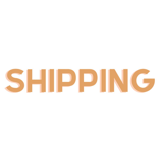 SHIPPING COST ONLY